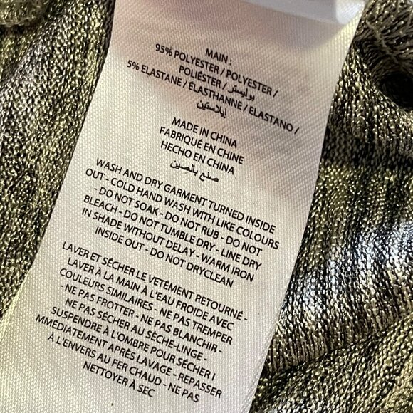 Revolve $280 Significant Other Chloe Gold Maxi Dress Formal Cut out Sz 10 NWT - Picture 12 of 12